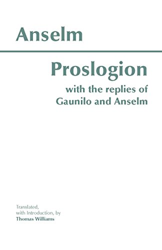 Book Cover Proslogion, with the Replies of Gaunilo and Anselm