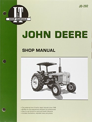 Book Cover John Deere Shop Manual Jd-202 Models: 2510, 2520, 2040, 2240, 2440, 2640, 2840, 4040, 4240, 4440, 4640, 4840 (I&T Shop Service)