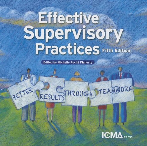 Book Cover Effective Supervisory Practices: Better Results Through Teamwork