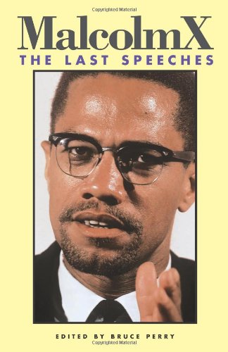 Book Cover Malcolm X: The Last Speeches (Malcolm X Speeches & Writings)