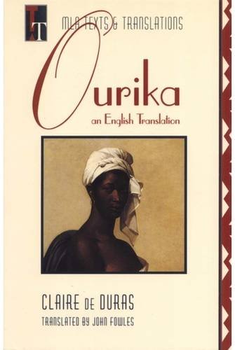Book Cover Ourika: An English Translation (MLA Texts and Translations)