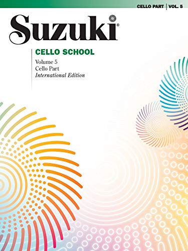 Book Cover Suzuki Cello School, Vol 5: Cello Part