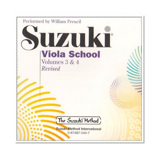 Book Cover Suzuki Viola School, Vol 3 & 4