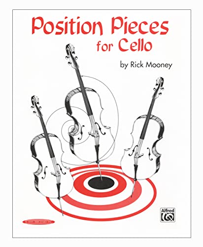 Book Cover Position Pieces for Cello