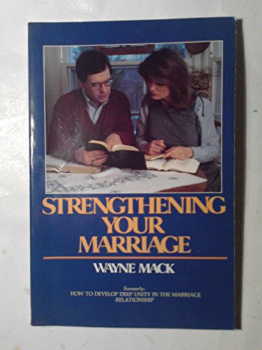 Strengthening Your Marriage