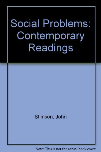 Social Problems: Contemporary Readings