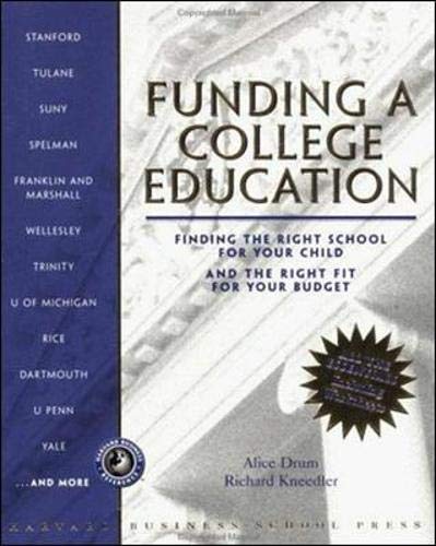 Funding a College Education: Finding the Right School for Your Child and the Right Fit for Your Budget