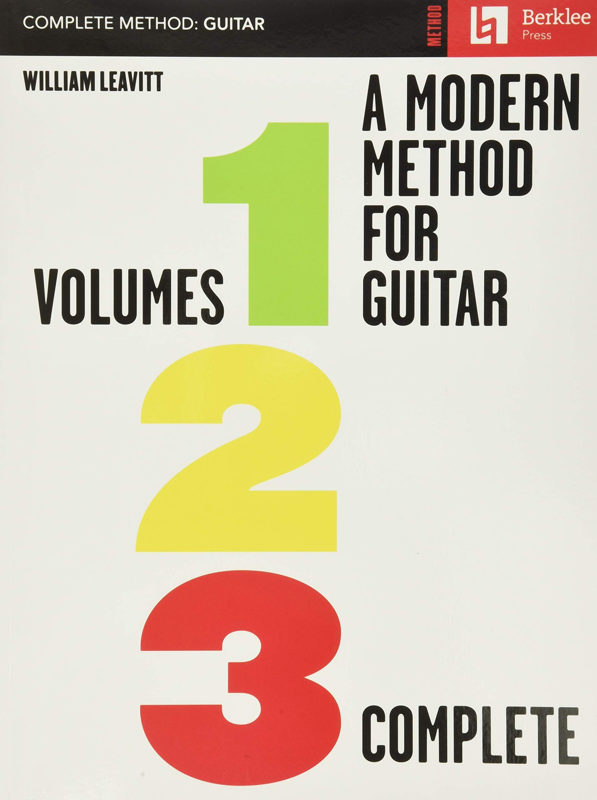 Book Cover A Modern Method for Guitar - Volumes 1, 2, 3 Complete