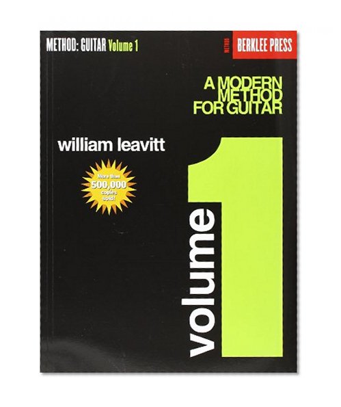 Book Cover A Modern Method for Guitar - Volume 1