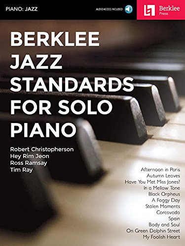 Book Cover Berklee Jazz Standards for Solo Piano
