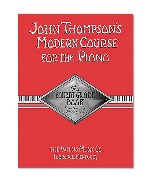 Book Cover John Thompson's Modern Course for the Piano - Fourth Grade