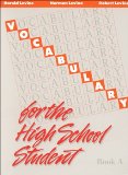 Vocabulary for the High School Student: Book A