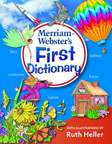 Book Cover Merriam-Webster's First Dictionary, Illustrations by Ruth Heller
