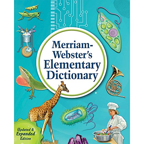 Book Cover Merriam-Webster's Elementary Dictionary, 2014 copyright