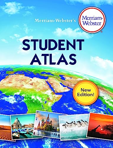 Book Cover Merriam-Webster's Student Atlas, New Edition, 2020 Copyright