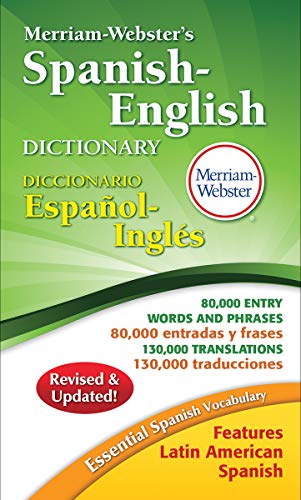 Book Cover Merriam-Webster Spanish-English Dictionary, Mass Market Paper (English and Spanish Edition)