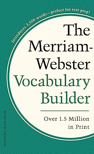 Book Cover Merriam-Webster's Vocabulary Builder, Newest Edition