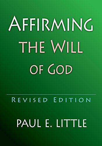 Book Cover Affirming the Will of God