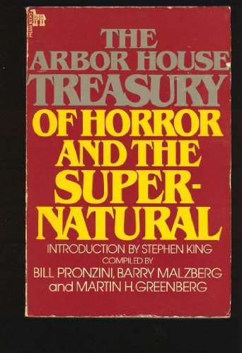 Book Cover Arbor House Treasury of Horror and the Supernatural