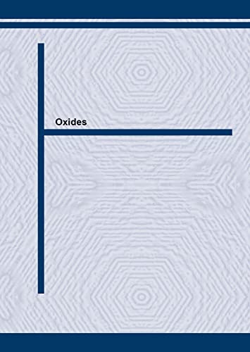 Oxides (Key Engineering Materials)