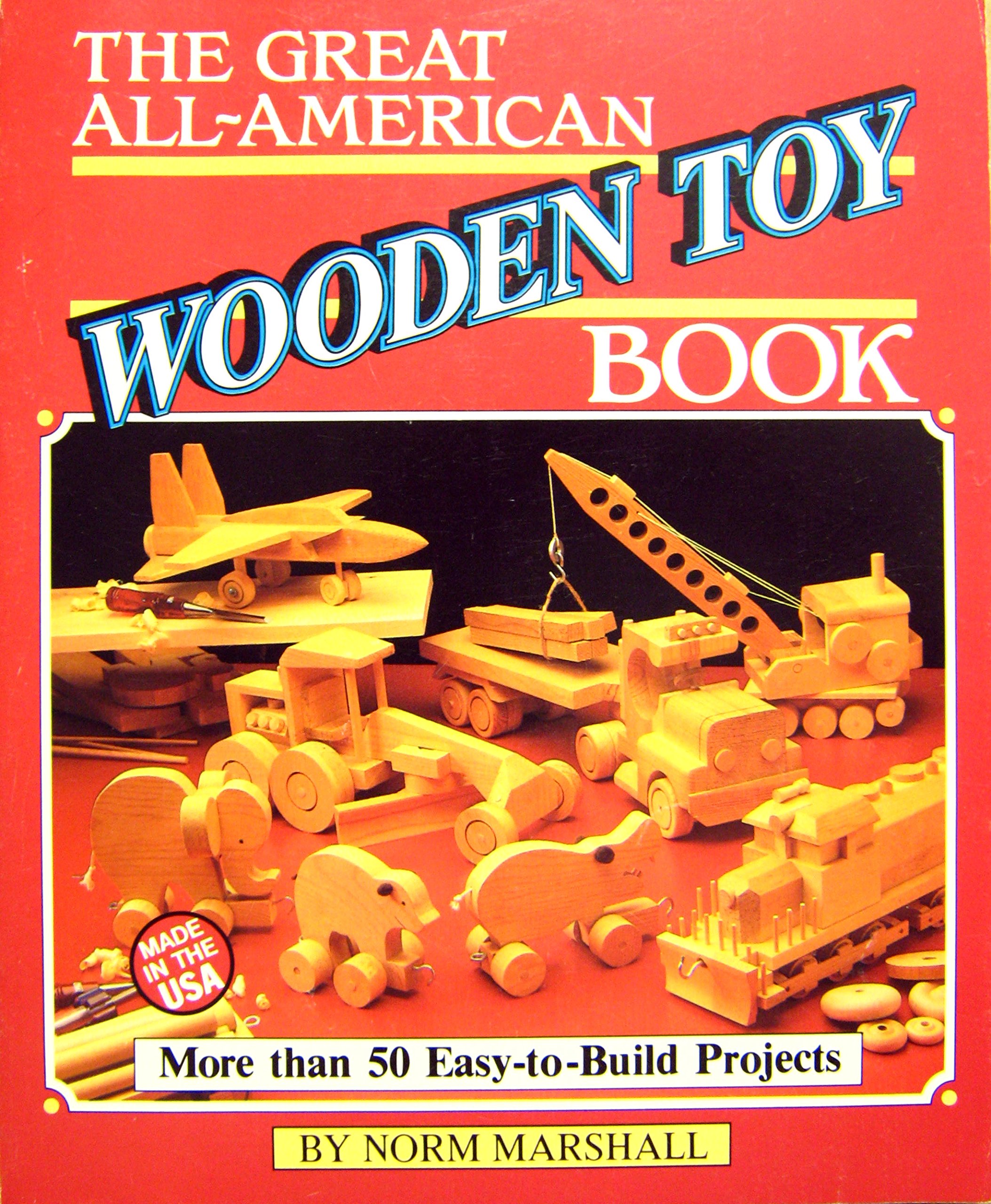 Book Cover The Great All-American Wooden Toy Book