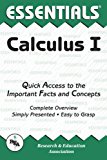 Calculus I Essentials (Essentials Study Guides) (v. 1)
