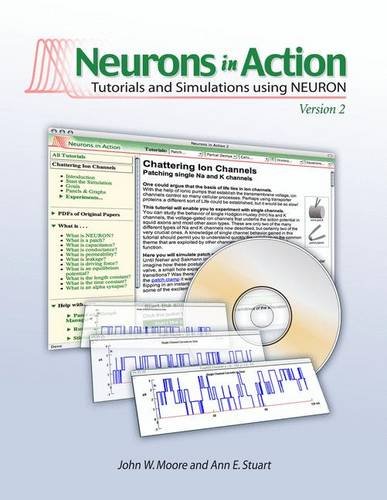Book Cover Neurons In Action 2: Tutorials and Simulations using NEURON