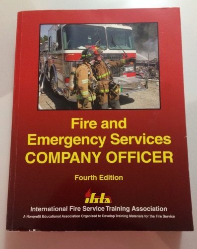 Book Cover Fire and Emergency Services Company Officer