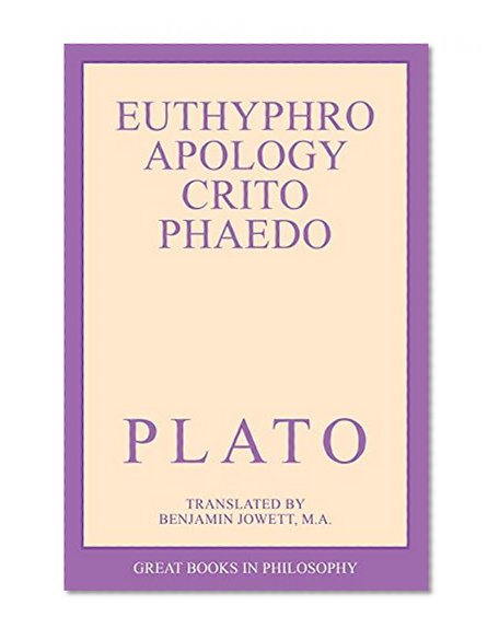Book Cover Euthyphro, Apology, Crito, Phaedo (Great Books in Philosophy)