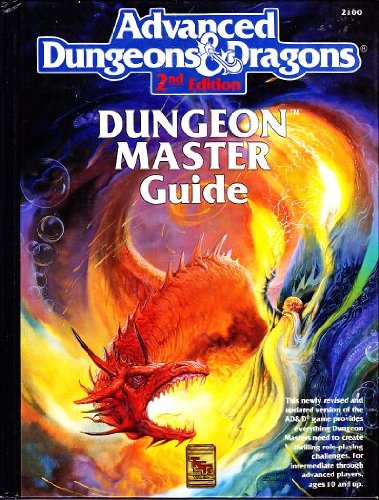 Book Cover The Dungeon Master Guide, No. 2100, 2nd Edition (Advanced Dungeons and Dragons)
