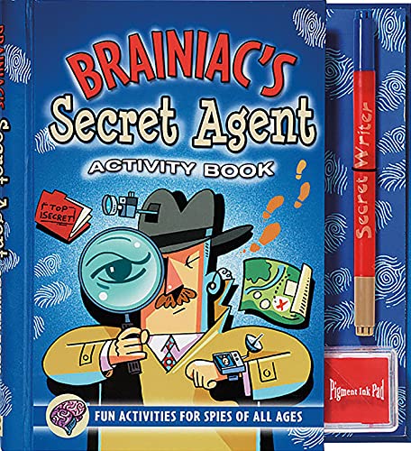Book Cover Brainiac's Secret Agent Activity Book: Fun Activities for Spies of All Ages (Activity Books) (Activity Journal Series)