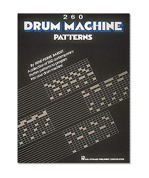 Book Cover 260 Drum Machine Patterns