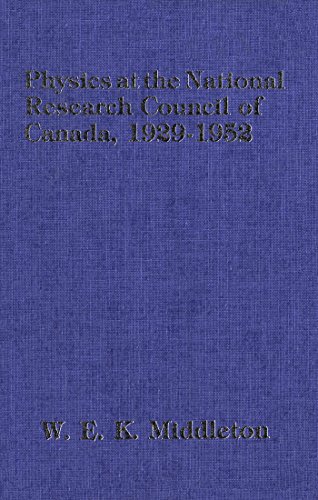 Physics at the National Research Council of Canada: 1929-1952