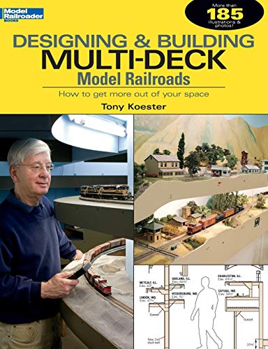 Book Cover Designing & Building Multi-Deck Model Railroads