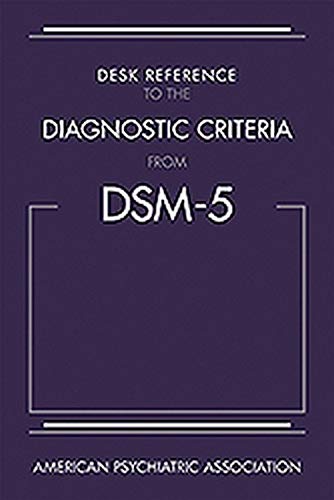 Book Cover Desk Reference to the Diagnostic Criteria from DSM-5(TM)