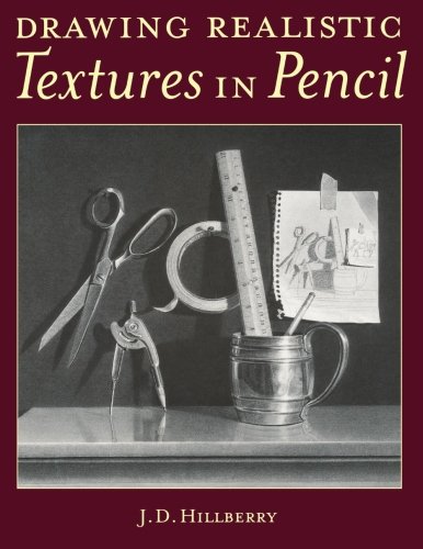 Book Cover Drawing Realistic Textures in Pencil