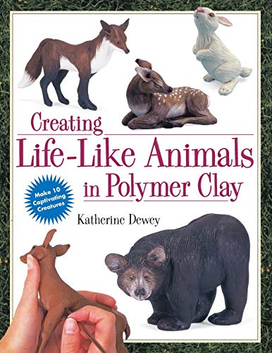 Book Cover Creating Life-Like Animals in Polymer Clay