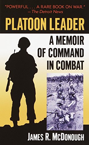 Book Cover Platoon Leader: A Memoir of Command in Combat