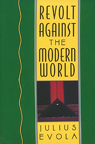 Book Cover Revolt Against the Modern World