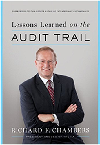 Book Cover Lessons Learned on the Audit Trail - Paperback