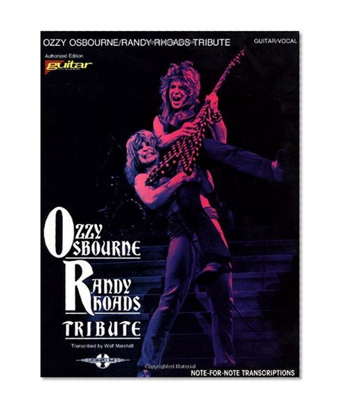 Book Cover Ozzy Osbourne - Randy Rhoads Tribute