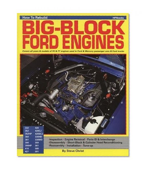 Book Cover How To Rebuild BIG-BLOCK FORD ENGINES