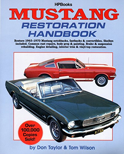 Book Cover Mustang Restoration Handbook