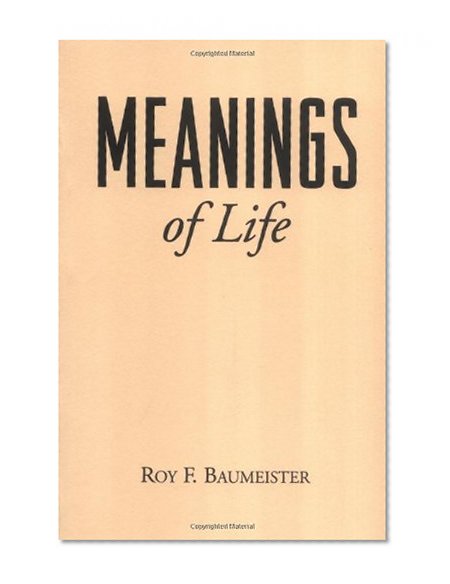 Book Cover Meanings of Life