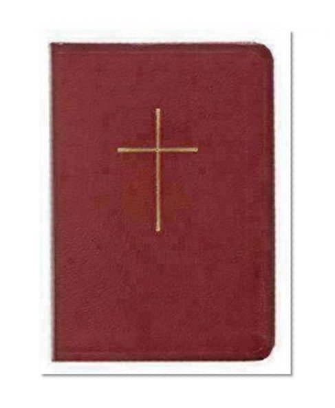 Book Cover Prayer Book and Hymnal Leather Red