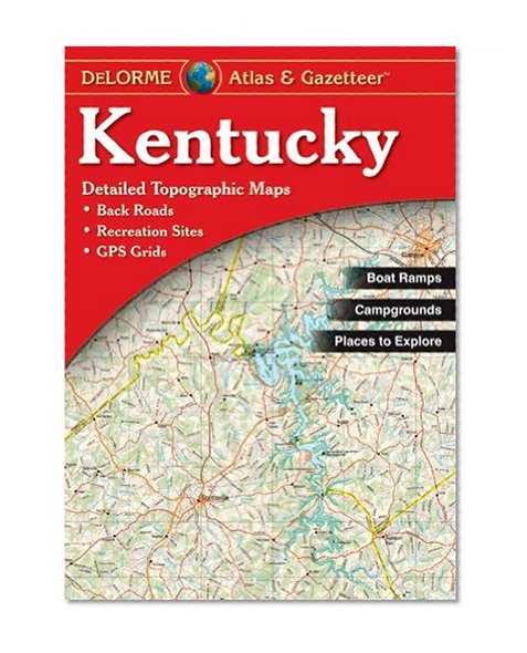 Book Cover Kentucky Atlas & Gazetteer