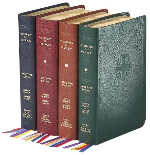 Book Cover Liturgy of the Hours (Set of 4) Large Print
