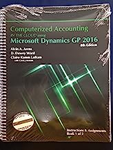 Book Cover Computerized Accounting in the Cloud Using Microsoft Dynamics-GP 2015