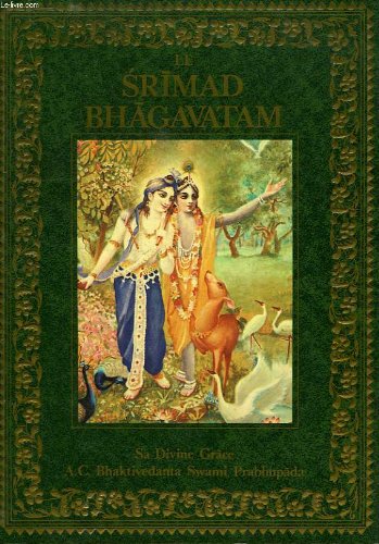 Book Cover Srimad Bhagavatam: Withdrawal of the Cosmic Creations, Eighth Canto, Part One. Chapters 1 - 8