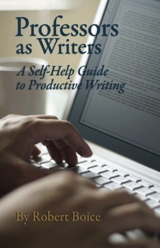 Book Cover Professors as Writers: A Self-Help Guide to Productive Writing